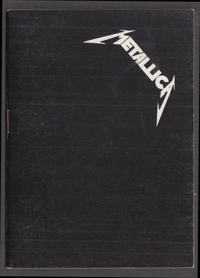 Metallica – booklet of lyrics in English & Polish 1991