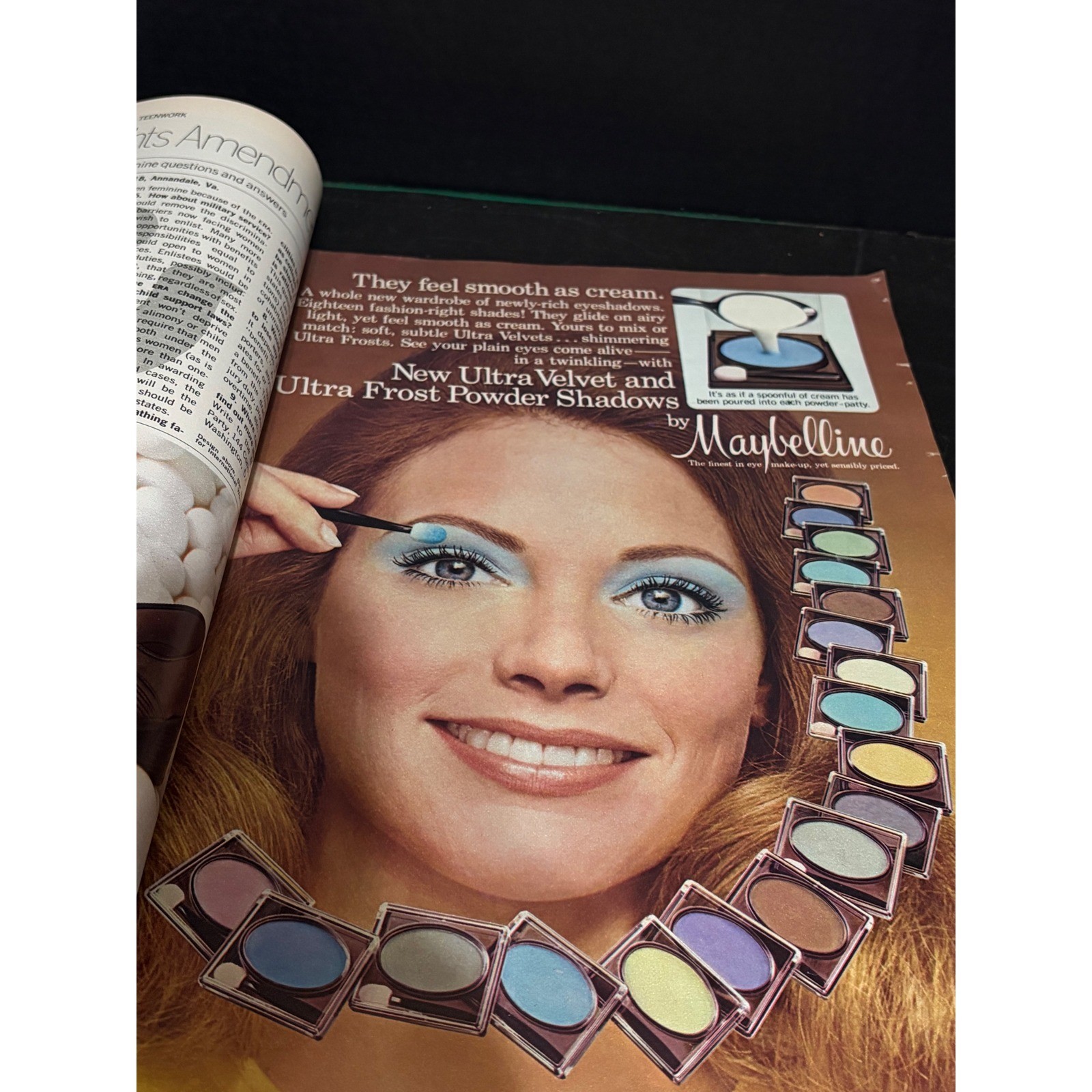 Seventeen Magazine August 1974 Back-to-School Issue w/ JCPenney Catalog Insert