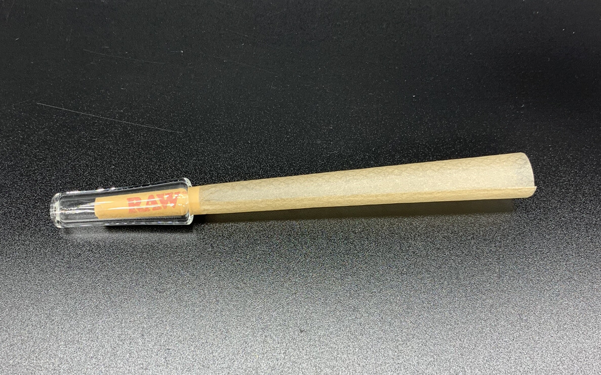 glass cone holder tip FIT for RAW ZIG ZAG elements anysize pre rolled cone(50 pk