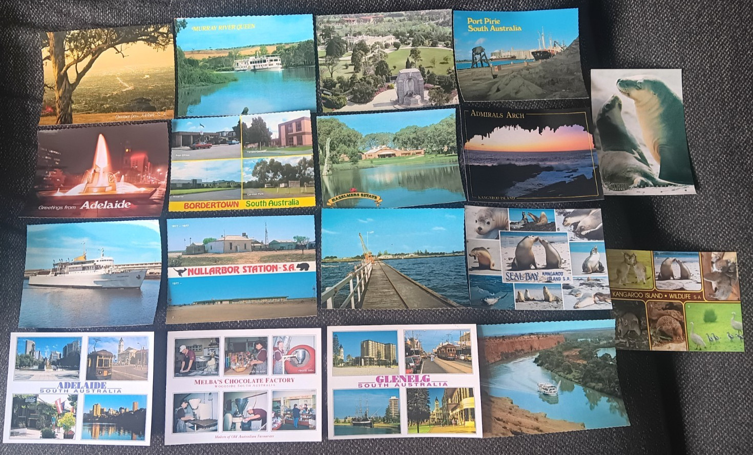 Postcards Bulk Lot of 18 – Adelaide & South Australia