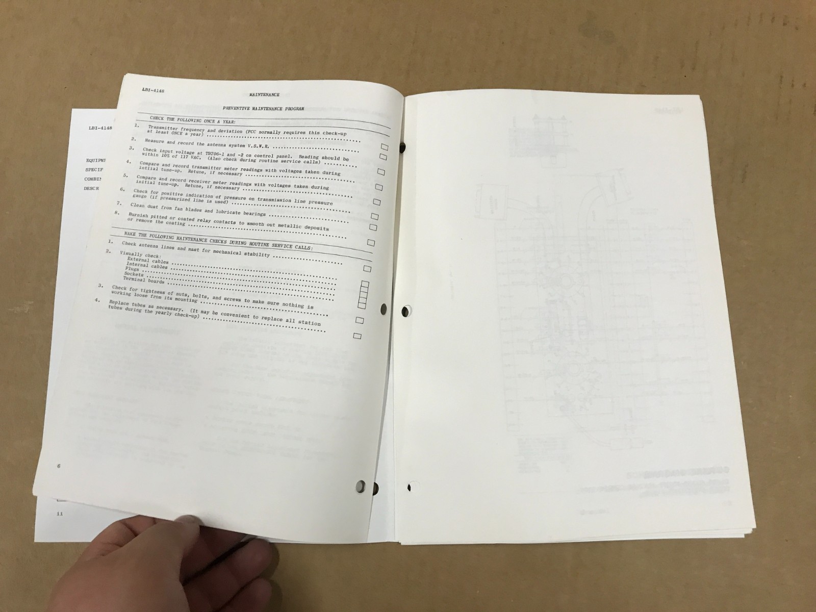 VTG General Electric Master Progress Line Maintenance Manual