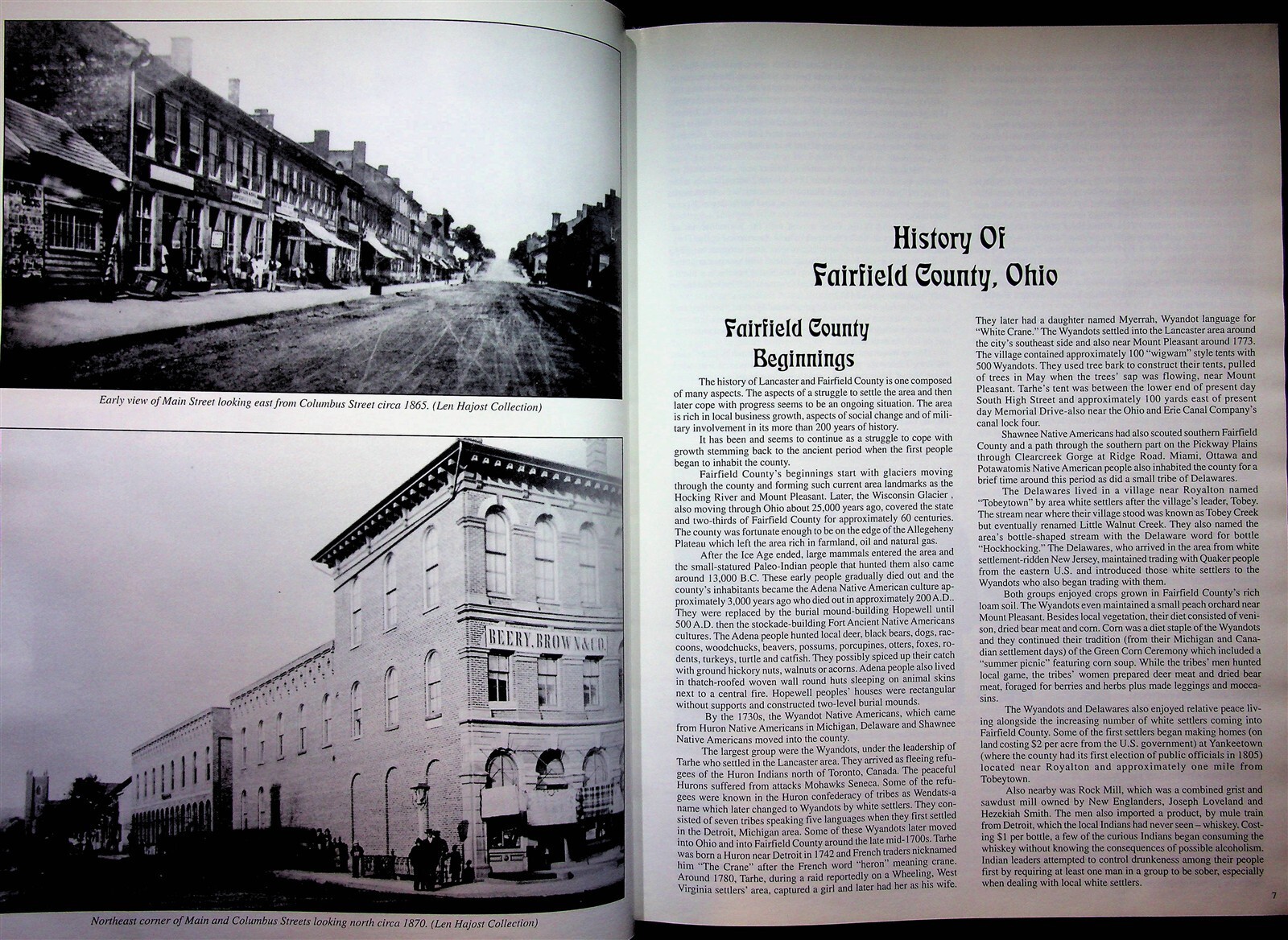 Fairfield County Ohio Celebrating 200 Years HC Book Commemorative Edition