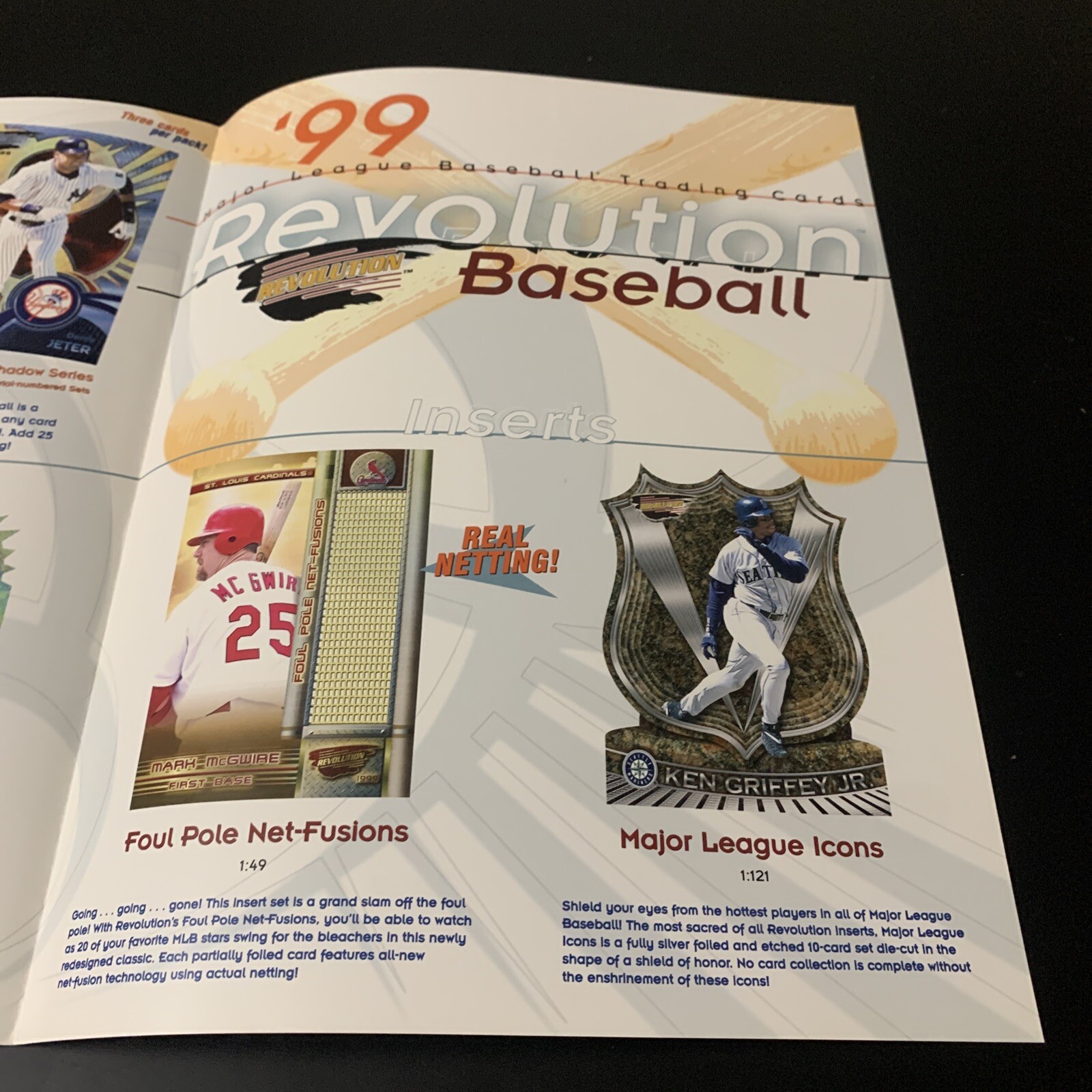 Rare 1999 Revolution MLB Baseball Dealer Promo Advertising Tony Gwynn