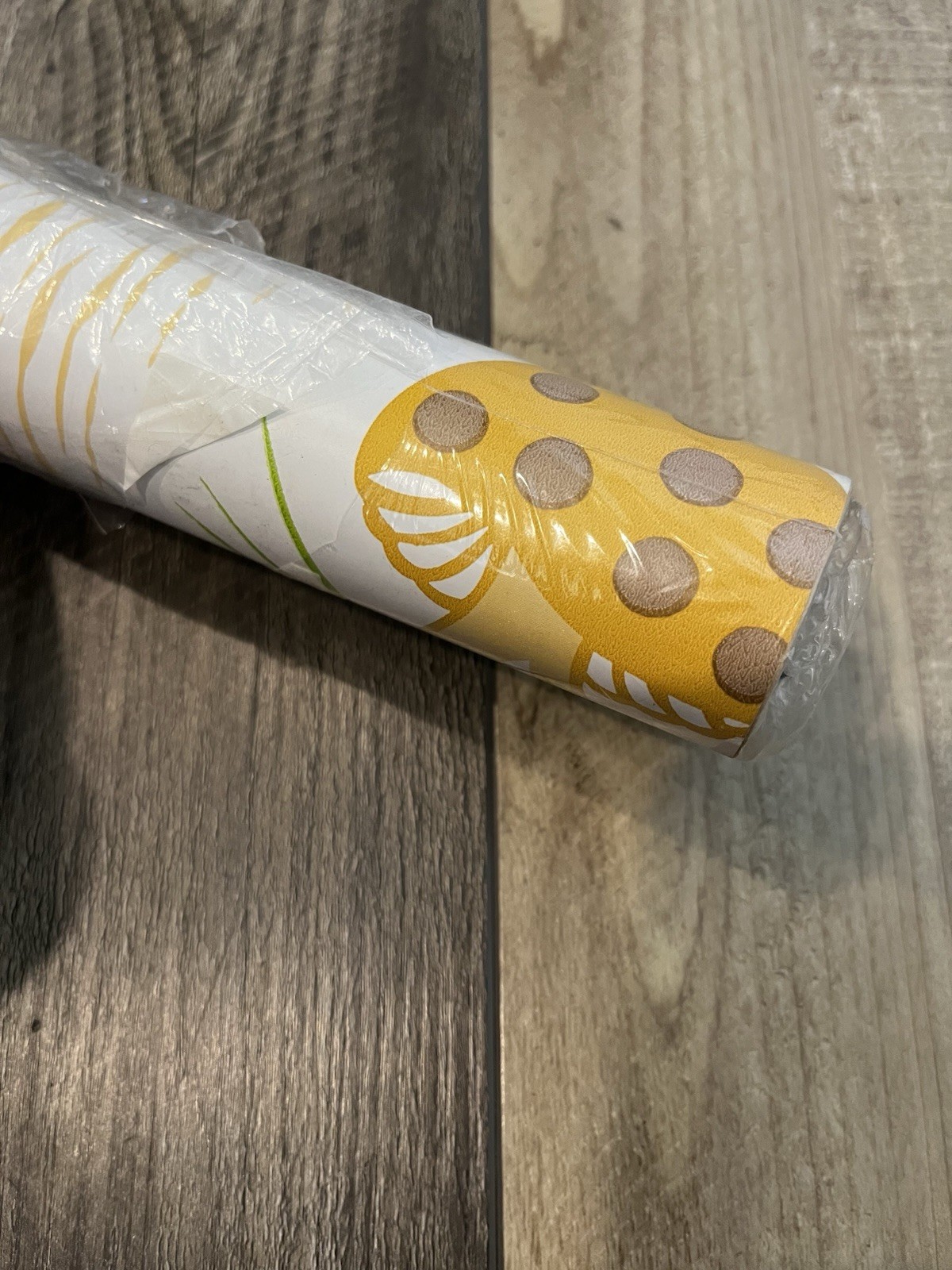 Vintage 1970s Mushroom Contact Paper