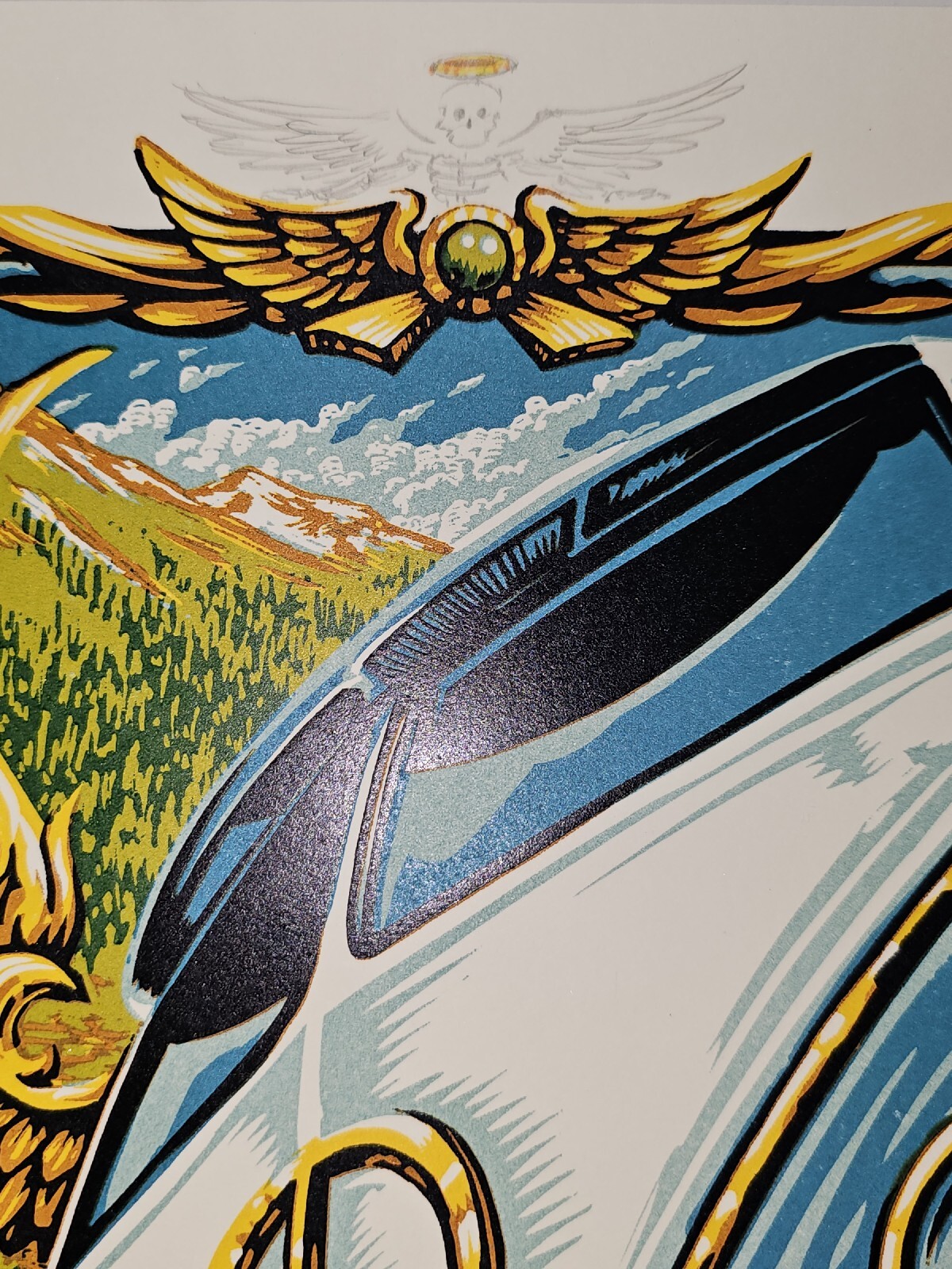 Pearl Jam Ride Fest 2016 AJ Masthay Doodled S/N AE Poster ScreenPrint Telluride
