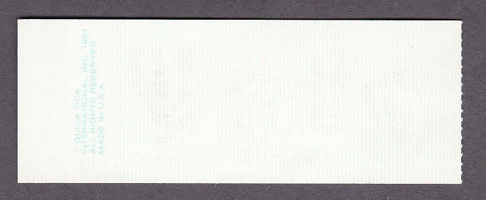 The Judds – Vintage Ticket Stub 1991 – SU University, Cedar City, Utah