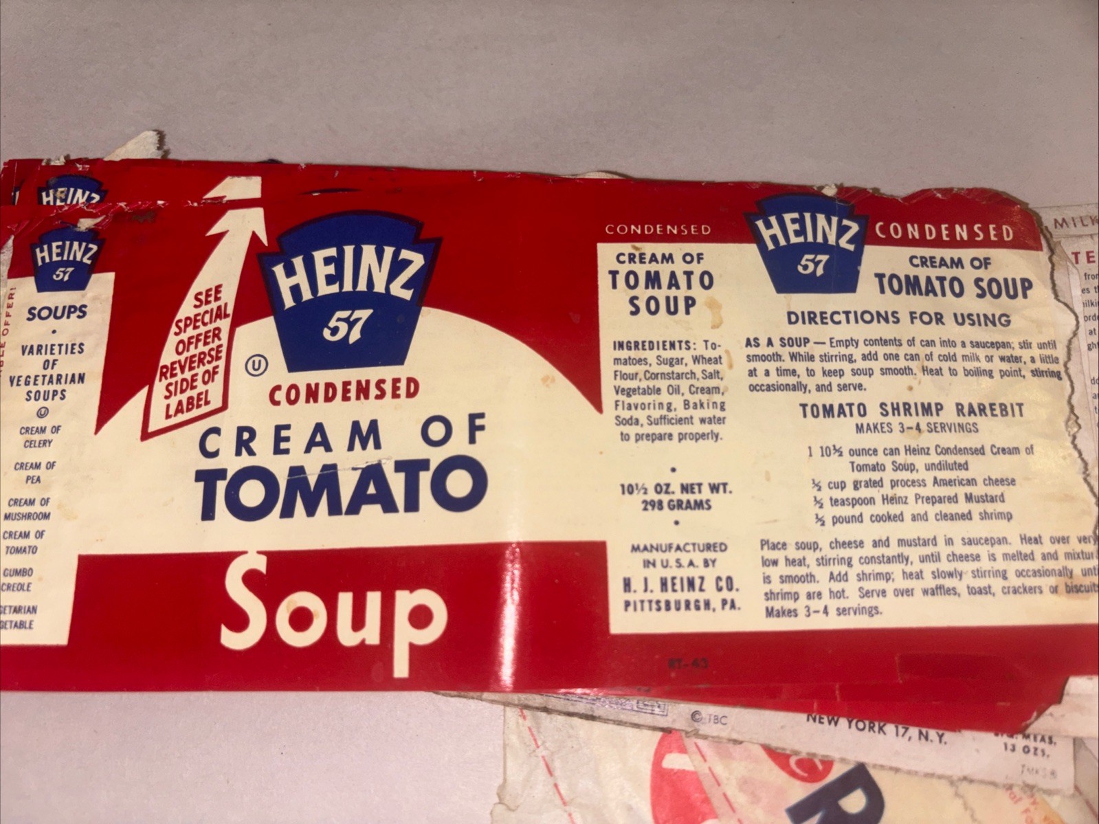 Vtg Food Label Wrapping & Other Wrappings & Recipe & Household Hint Booklets Lot