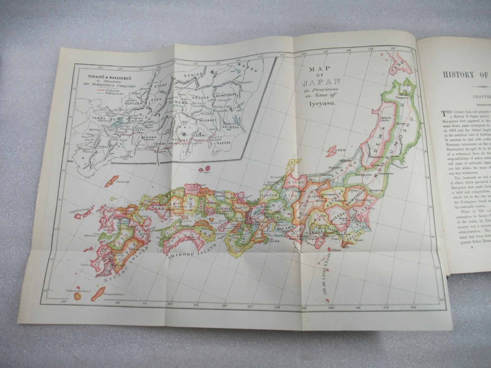 1910-26 A History of Japan – From Origins to 1868 – James Murdoch – 3 volumes