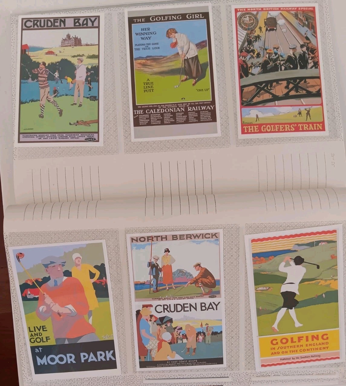 Steam Train Postcards. 4 Books Each Containing Approx 50 Cards Mostly LNER.