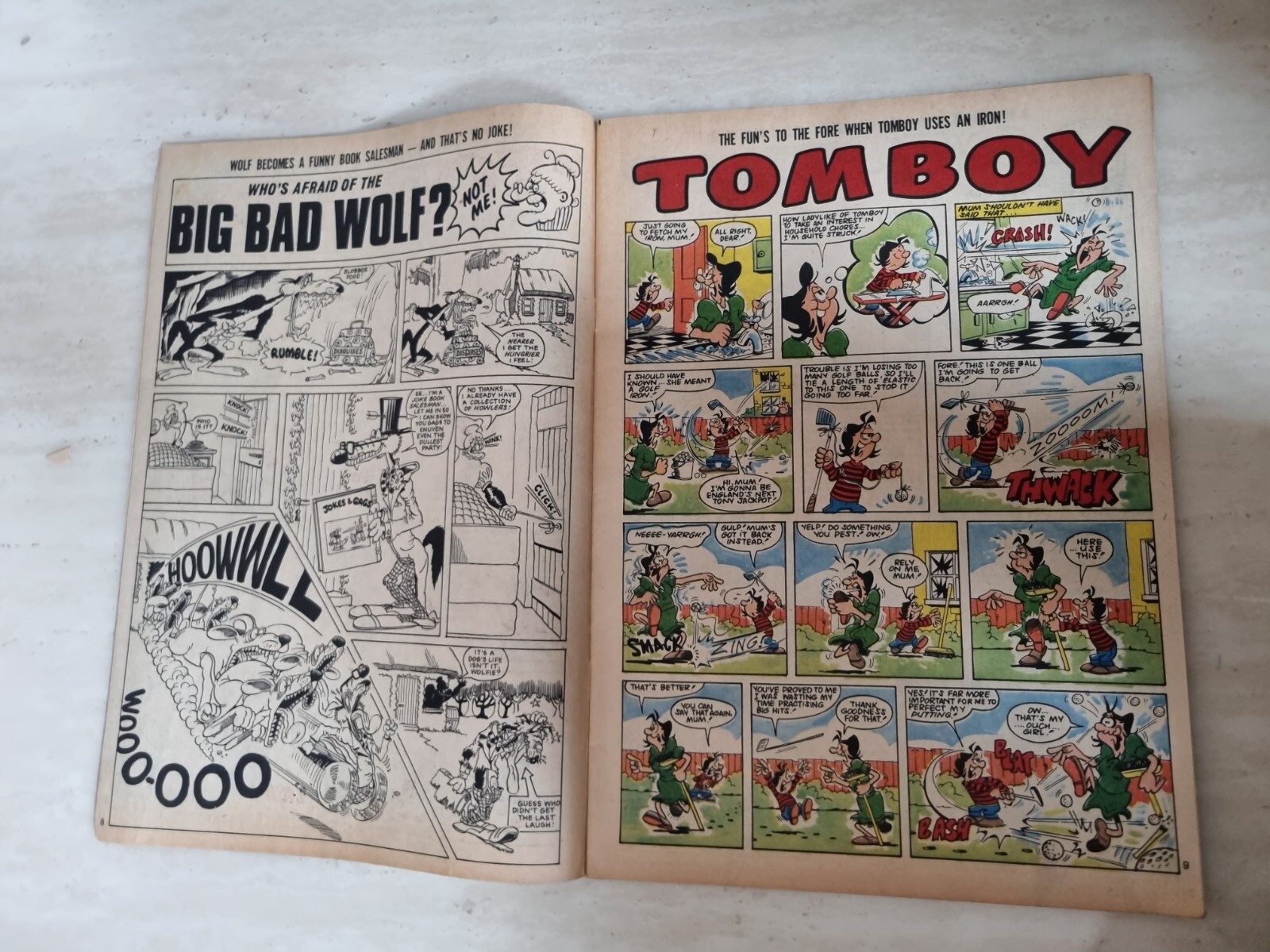 Cor!! IPC Magazines British Weekly Comic 22nd September 1973