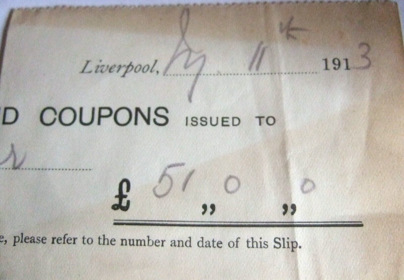 Cook’s Tour Travel Tickets 1913 1923