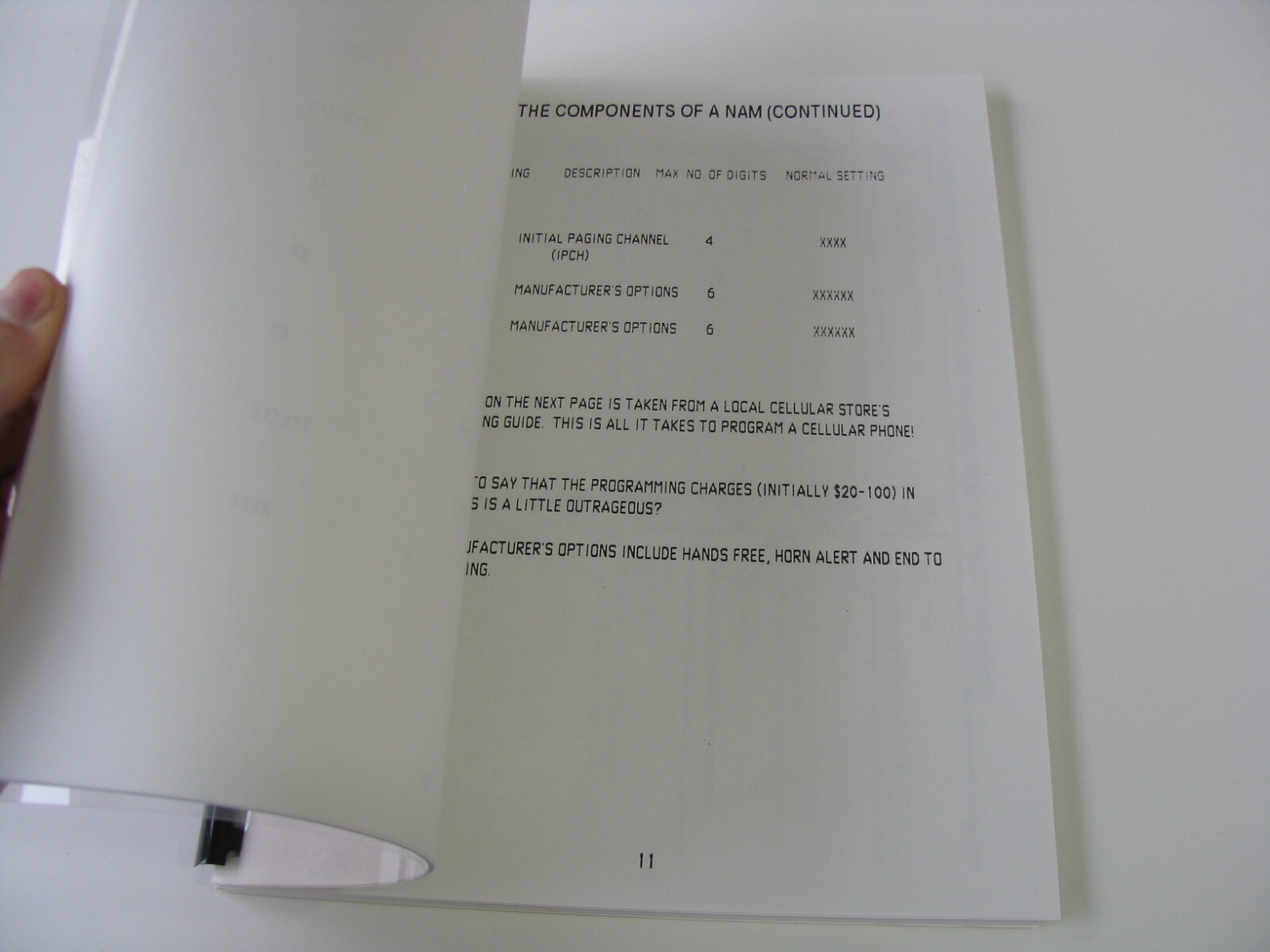 1 Vtg 1992 Cellular Telephone Modification Handbook Published by Spy Supply Book