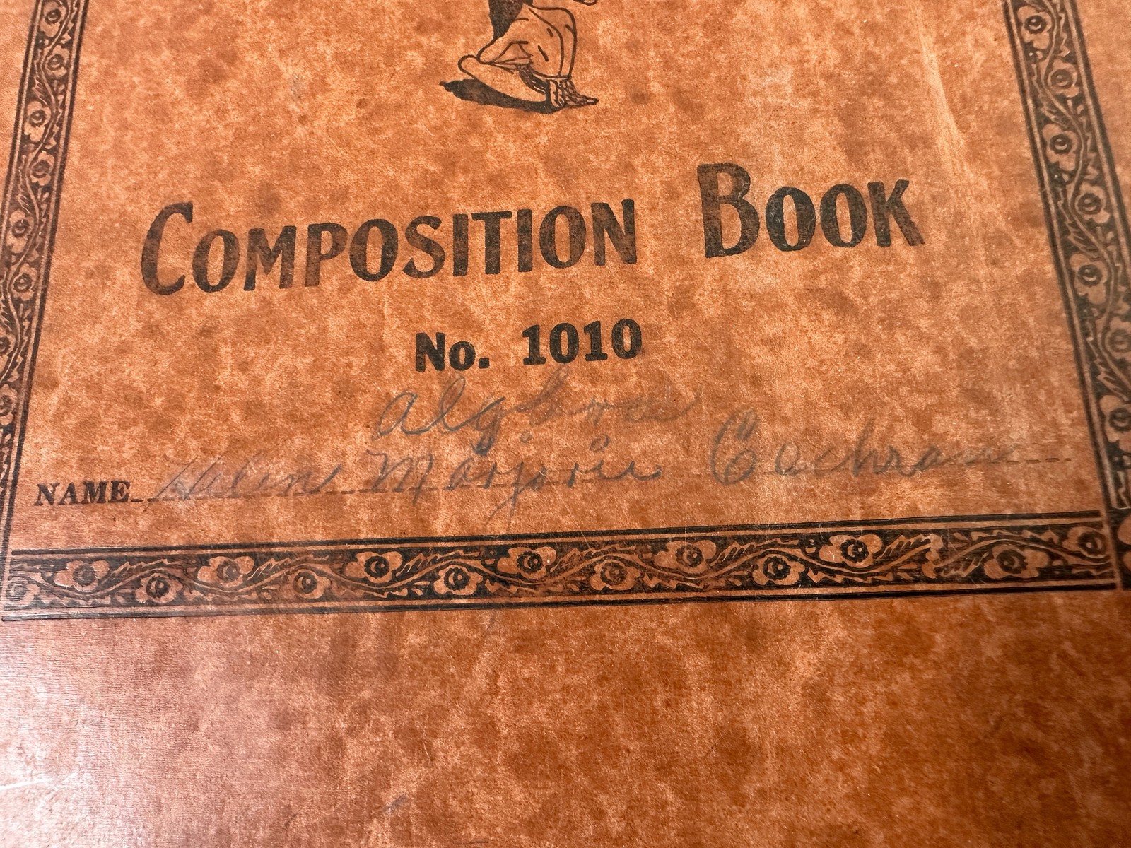 Vintage Ulite School Series Composition Book No. 1010 Lined Paper Collectible