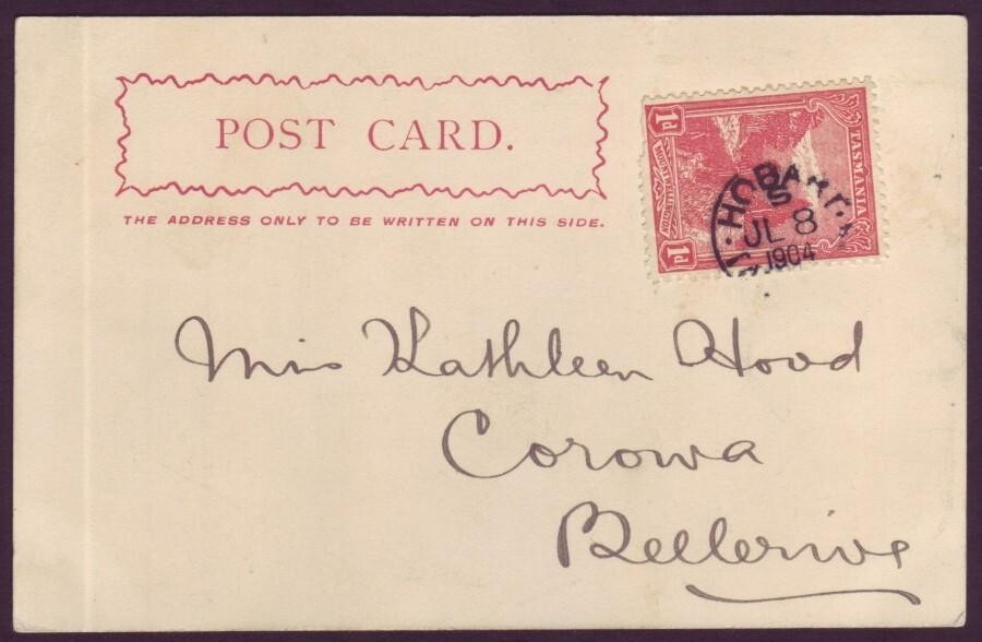 AUSTRALIA • 1905 • Humorous card by Phil May titled “INNOCENCE” by Bulletin
