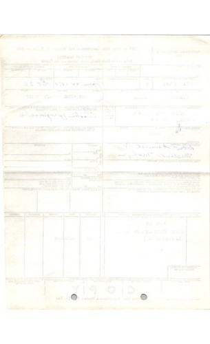 1964 NYS & W RR Freight Waybill GATX 67885 MAPP Gas Dow Chemical NYS&W Railroad