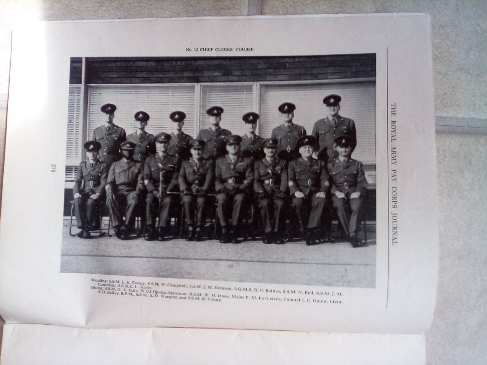 The Royal Army Pay Corps Journal Army Magazine. Spring 1965 .Vol XIV.