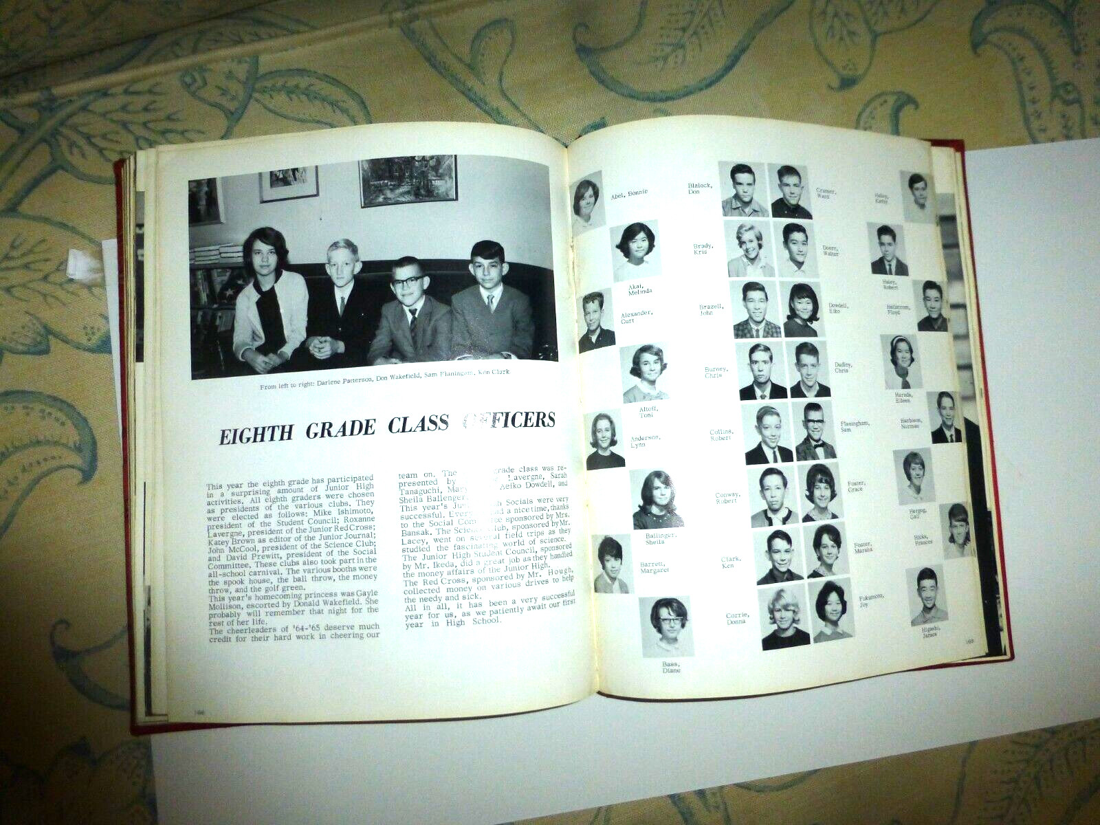 YEARBOOK YOKOHOMA JAPAN NILE KINNICK HIGH SCHOOL THE KRIMSON 1965