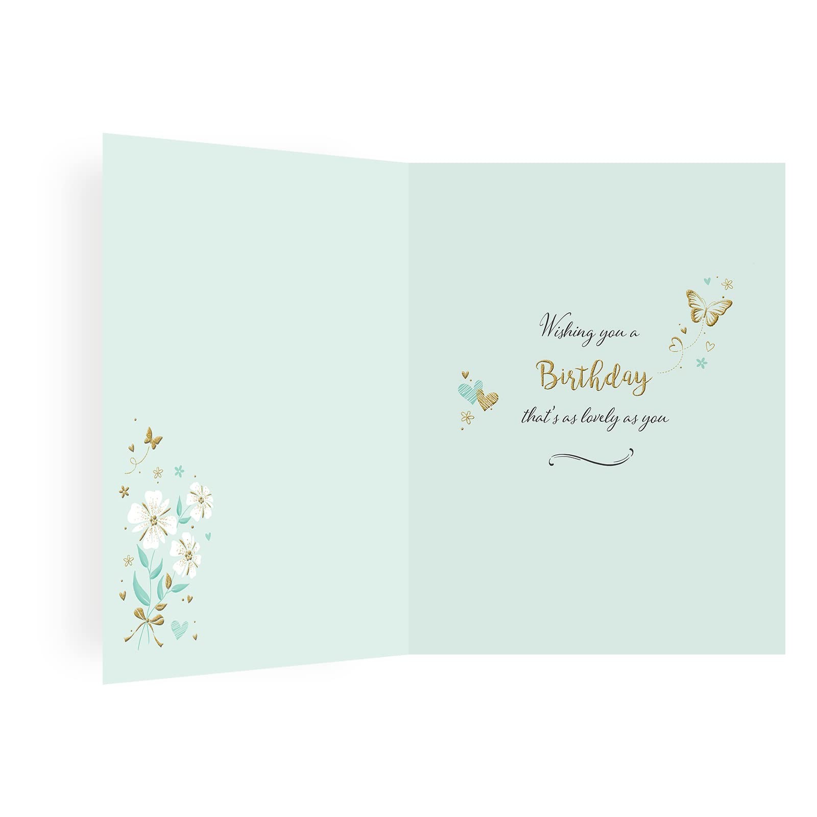 Piccadilly Greetings Modern Birthday Card Cousin F – 8 x 6 inches