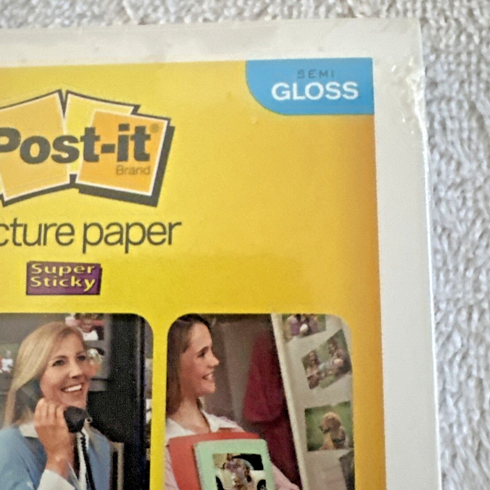 3M/Post-It Sticky 4”x6” 1-Matte / 1-Gloss Photo Picture Paper 50 sheets 2-Paks