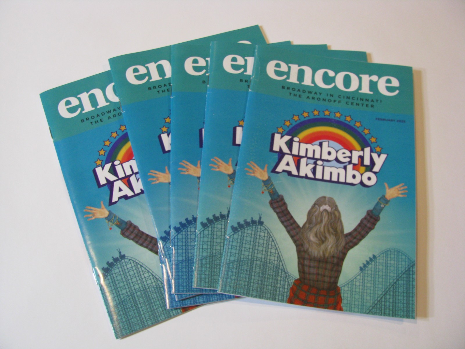 2025 Kimberly Akimbo Encore Theatre Program Broadway Cincinnati Aronoff Center