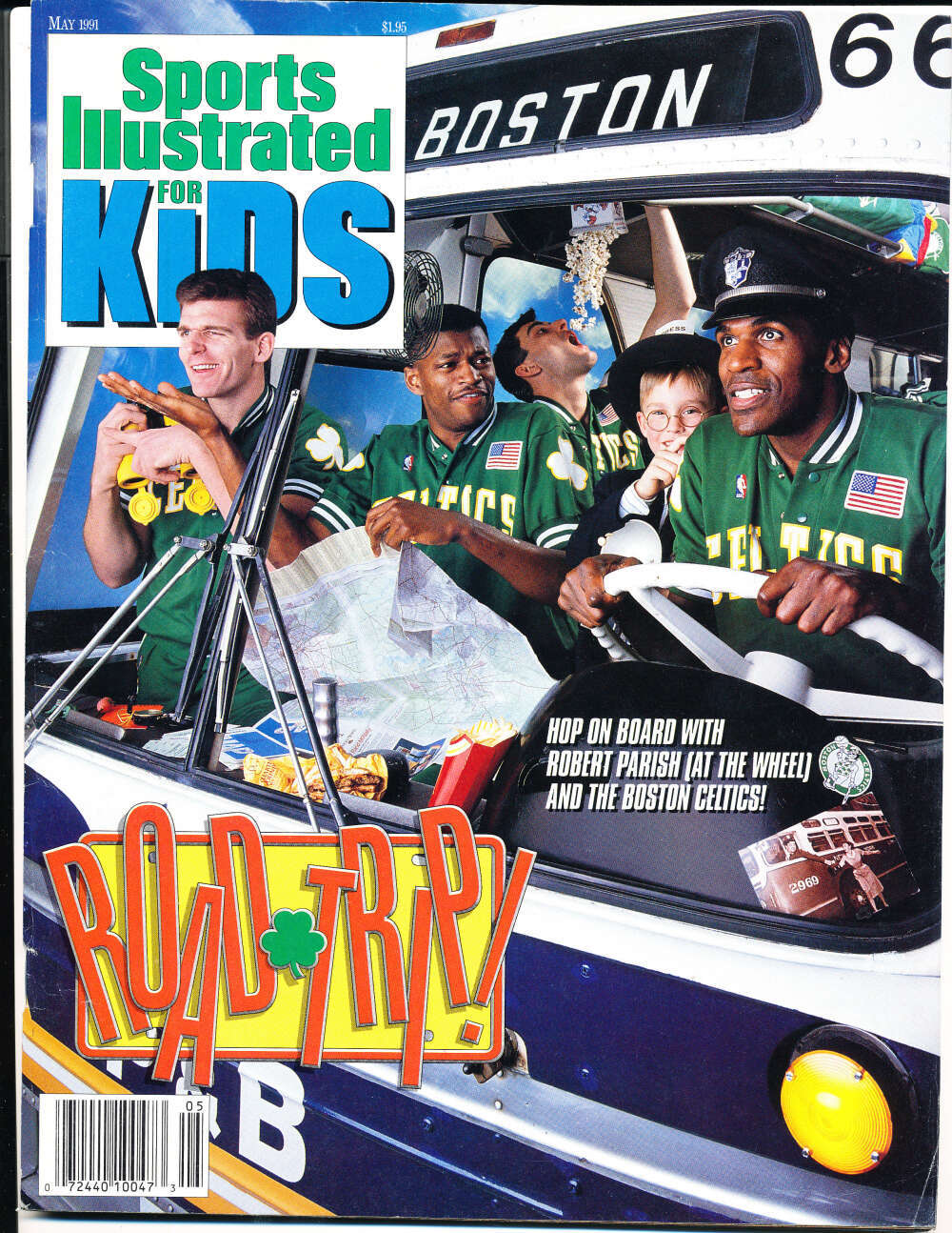 May 1991 Reggie Lewis Celtics Sports Illustrated for Kids cards b3.25
