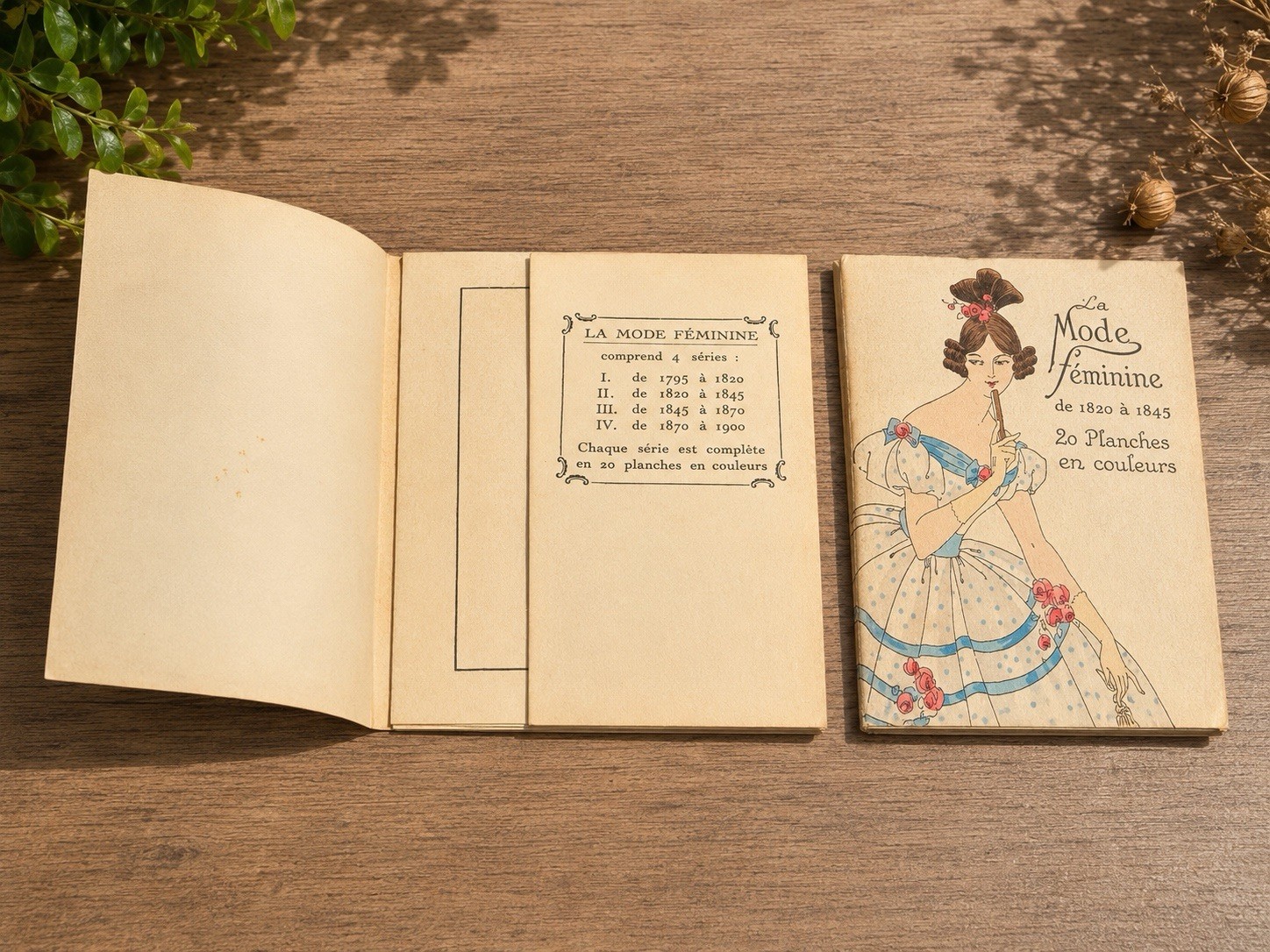 Vintage French Fashion Plate Cards Boxed Set 80 Paris Nilsson 1795-1900 Complete