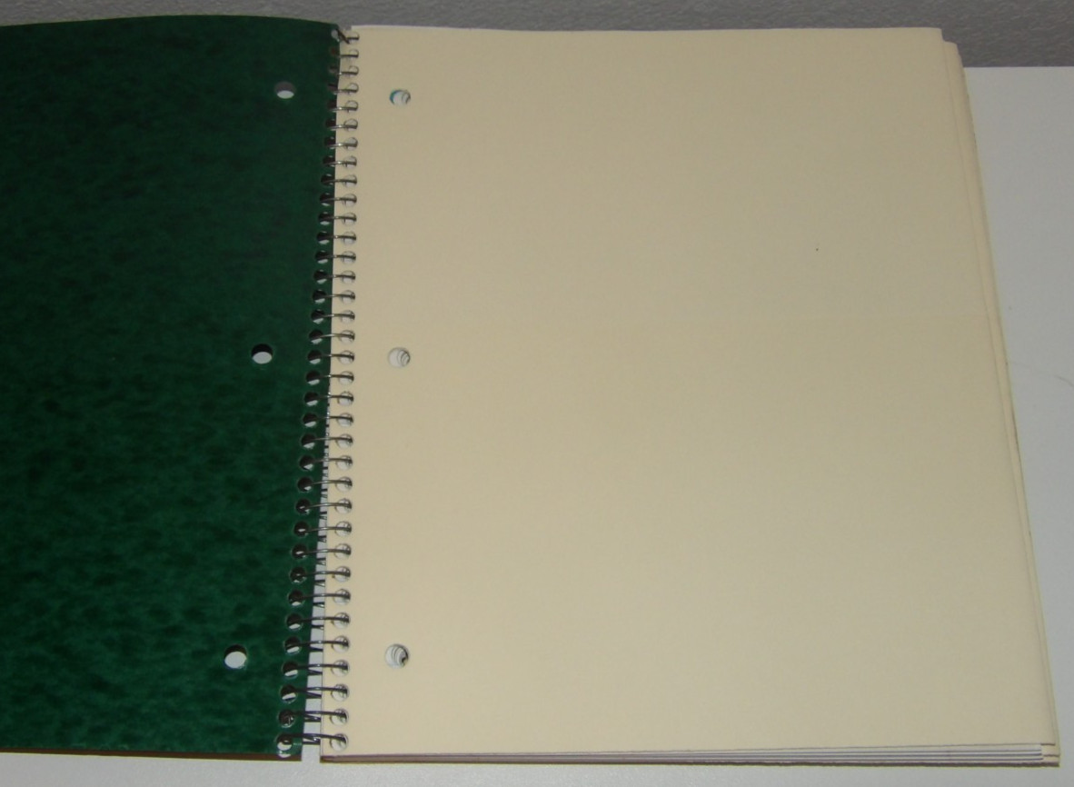 VTG Washtenaw Community College Notebook 200 Sheets 5 Subject 10 Pocket 11″x9″