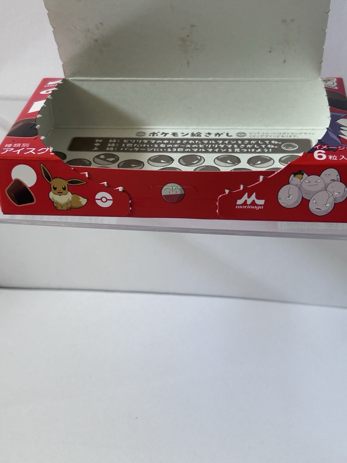 POKEMON Pino Ice cream empty Box 30th Anniversary Japan Limited Pikachu Mew