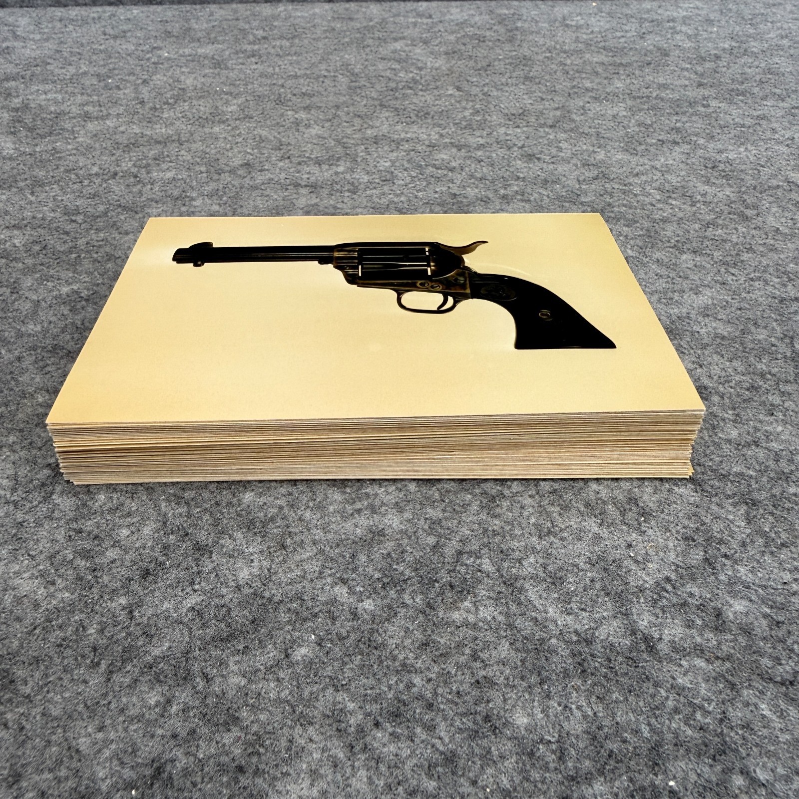 Vintage Handgun & Revolver Collector Cards Photograph Reference Cards Lot of 64