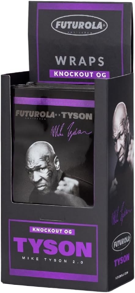 Futurola Tyson “KNOCKOUT OG” Terpene-Infused Wrap’s 25ct