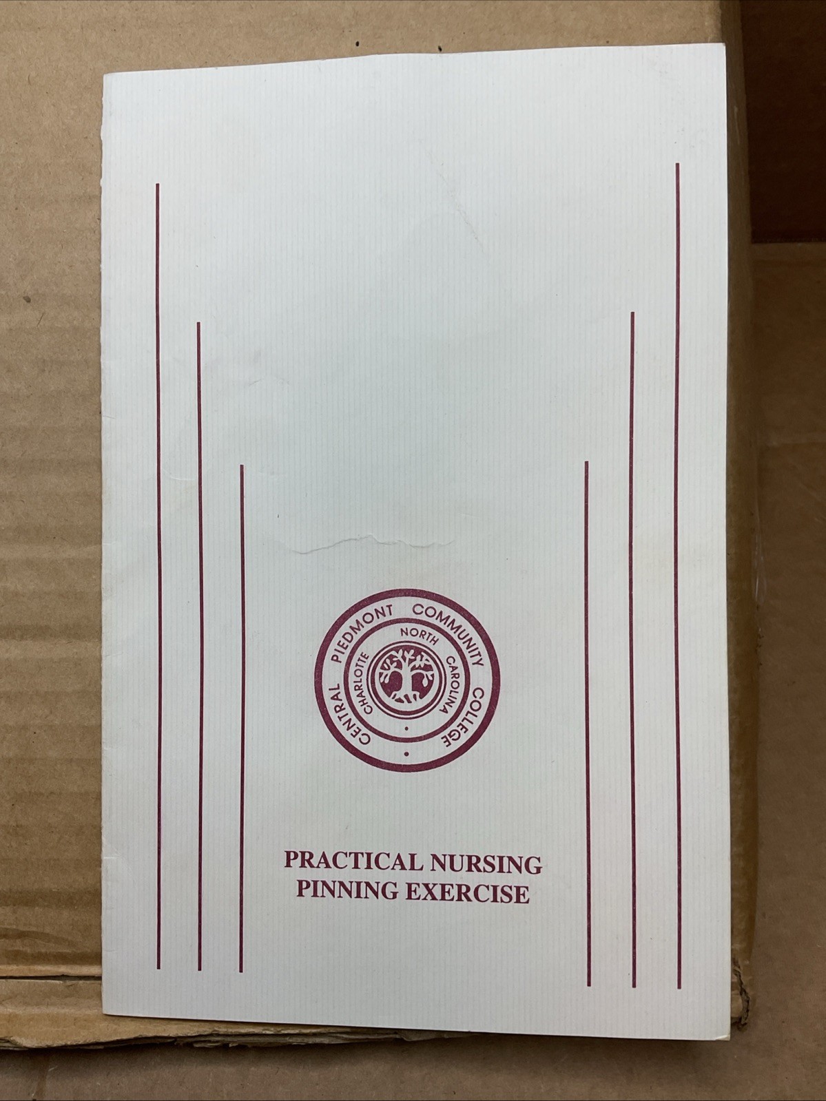 14 Aug 1996 Central Piedmont College Practical Nurse Program Photo Charlotte Nc