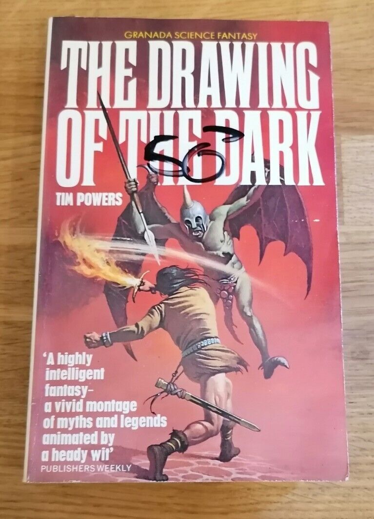 BOOK – The Drawing Of The Dark By Tim Powers Fantasy Paperback 1981 Granada
