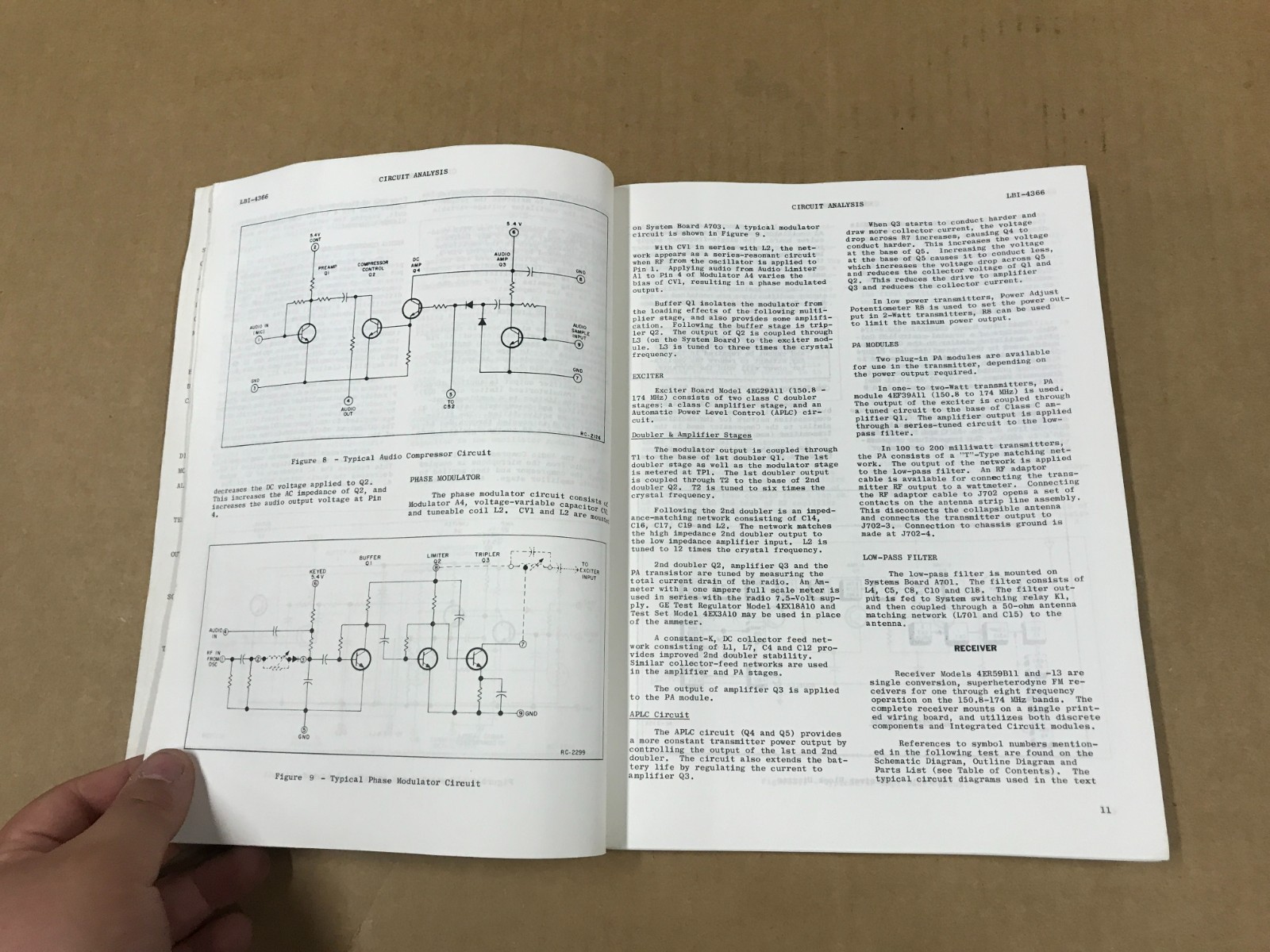 Vtg General Electric Mobile Radio Master Progress Line – Personal Series Manual