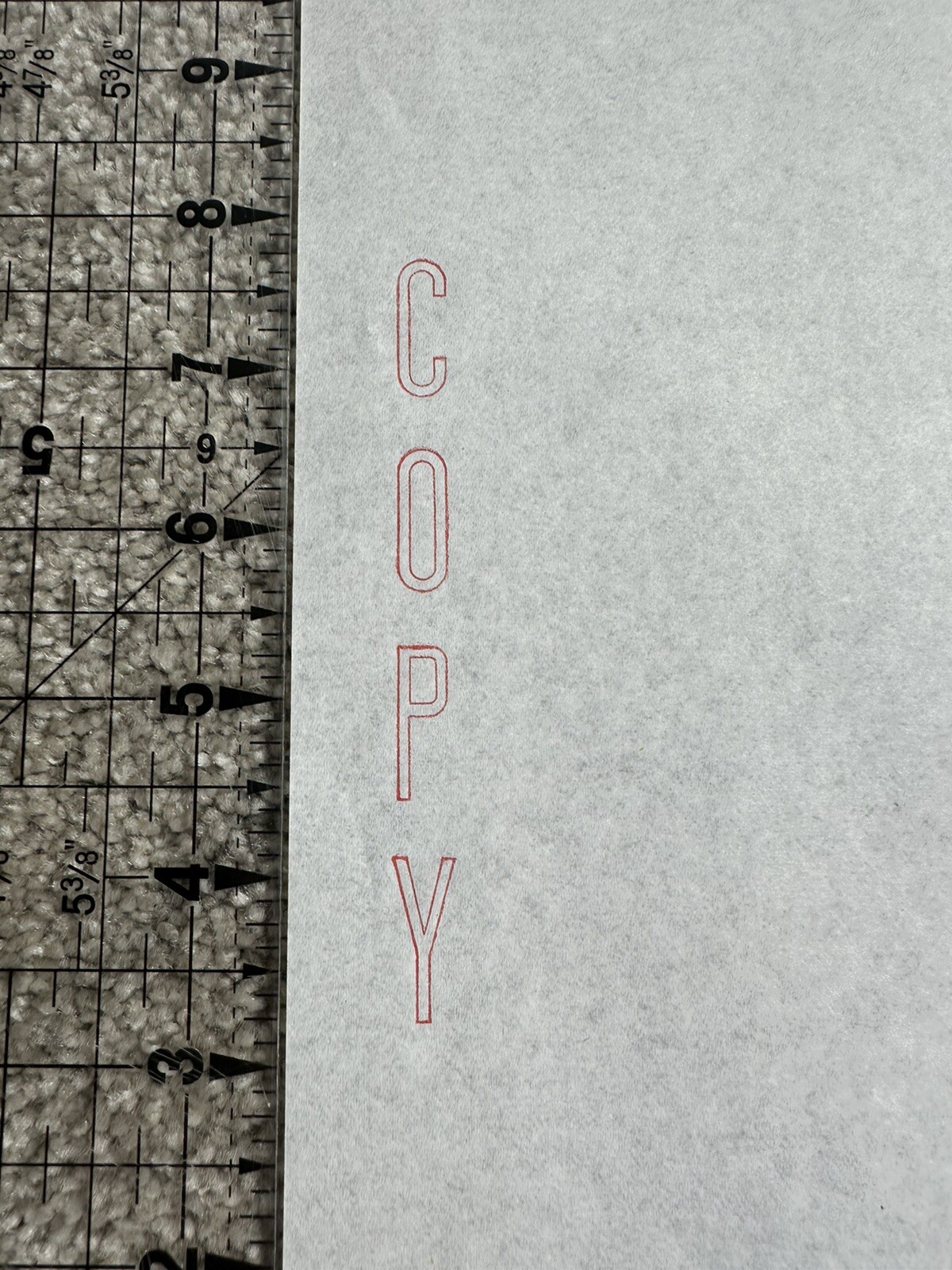 20 Sheets of UNUSED Vintage 8 1/2″ x 11″ Onion Skin Stationary Paper “Copy”