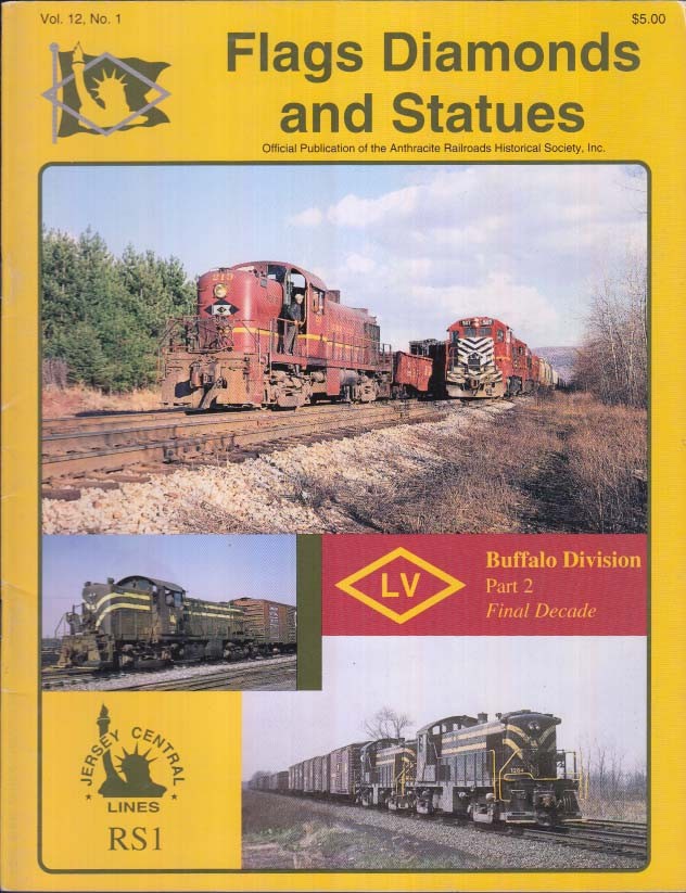 FLAGS DIAMONDS & STATUES 10 1994 Lehigh Valley Buffalo Div; Jersey Central RS1