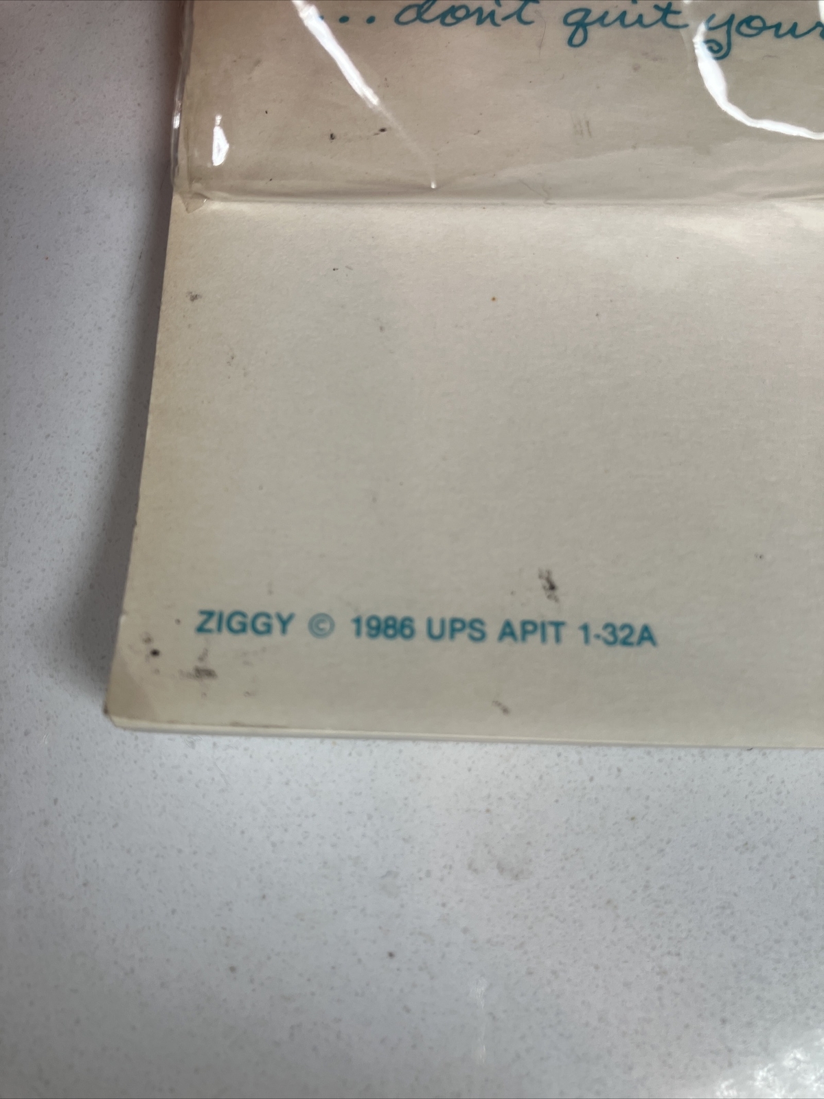 Vintage 80’s POST-IT Note Pad Self-Stick ZIGGY TOM WILSON Funny Hollywood Humor