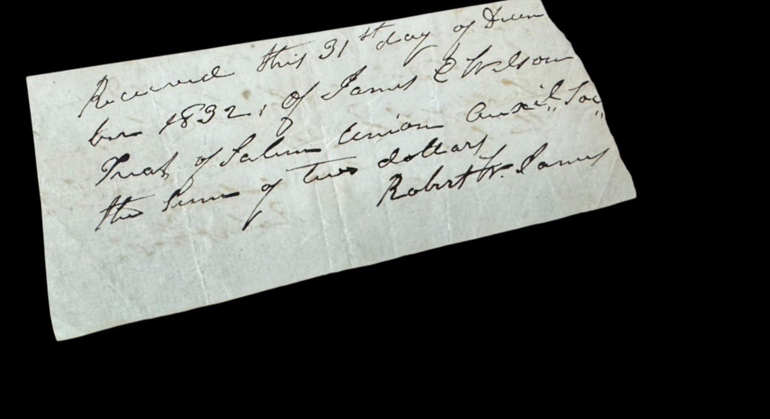 Treasury Of Salem Antique Records 1800’s Paper Lot B