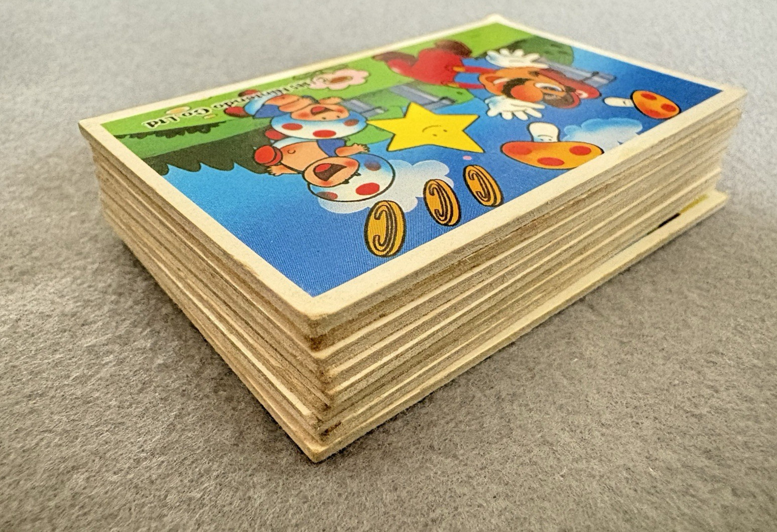 1985 Super Mario Bros Menko – Vintage Japanese Nintendo Famicom Card Lot of 9