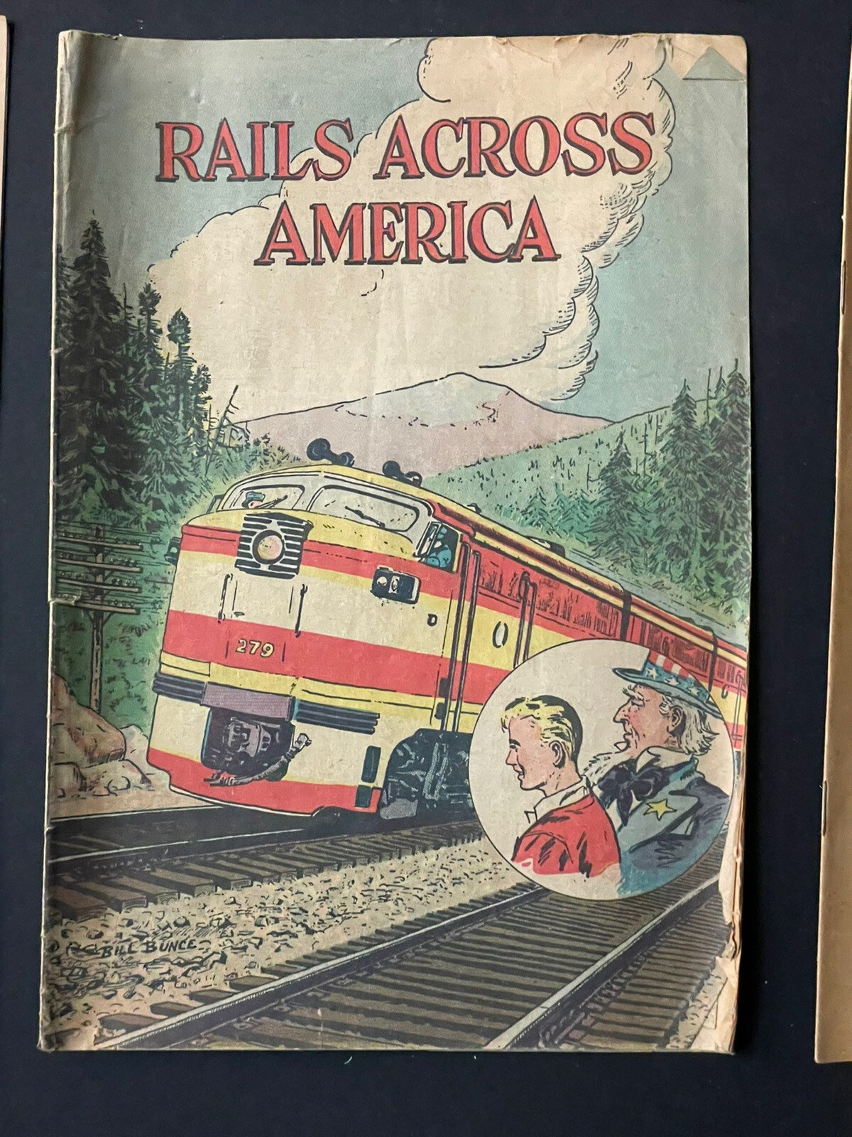 Vintage COMIC BOOKS General Electric SCIENCE American RAILROADS Atom Electronics