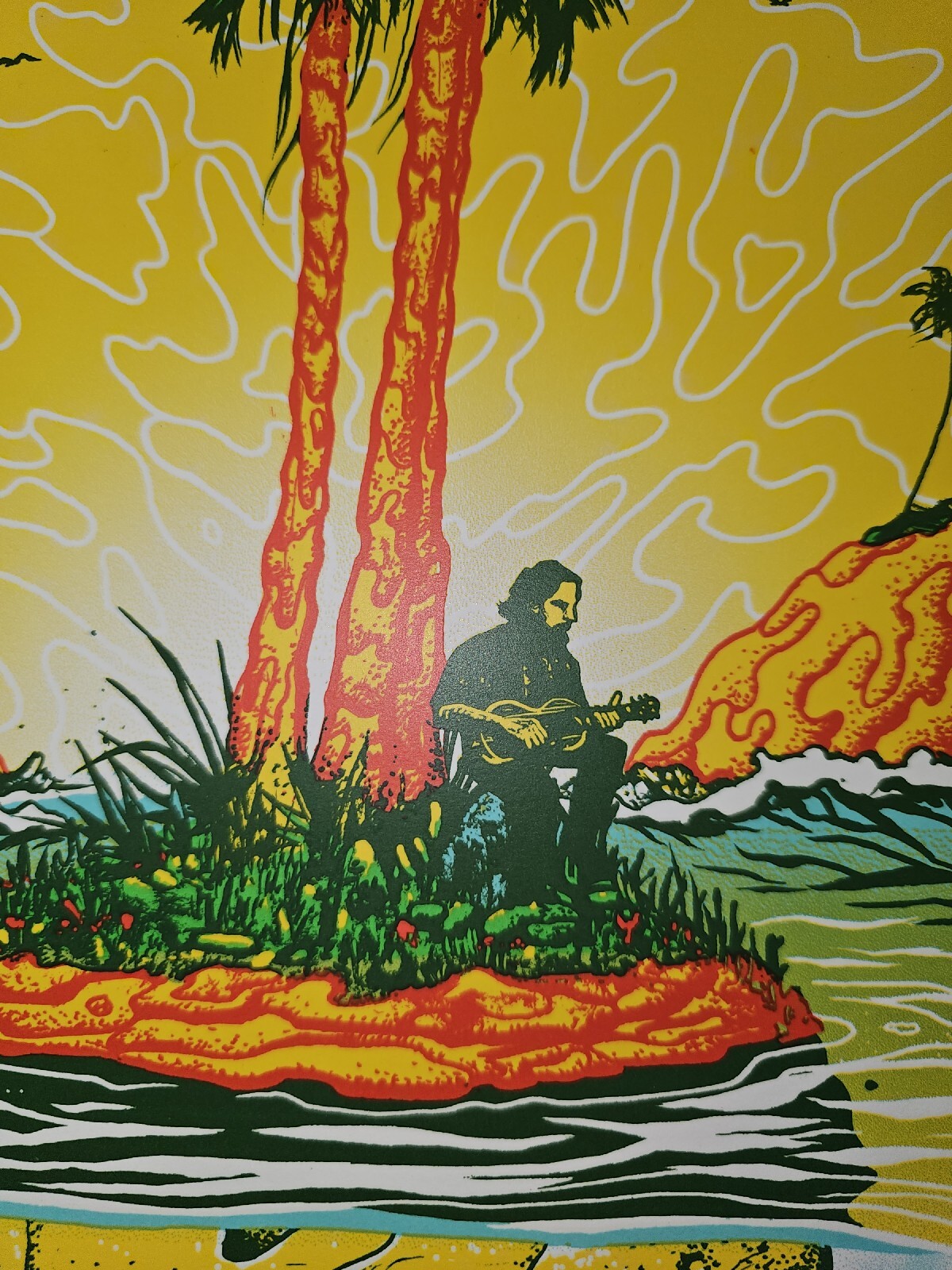 Eddie Vedder 2020 Ohana Festival Concert Poster Munk One Print Pearl Jam Califor