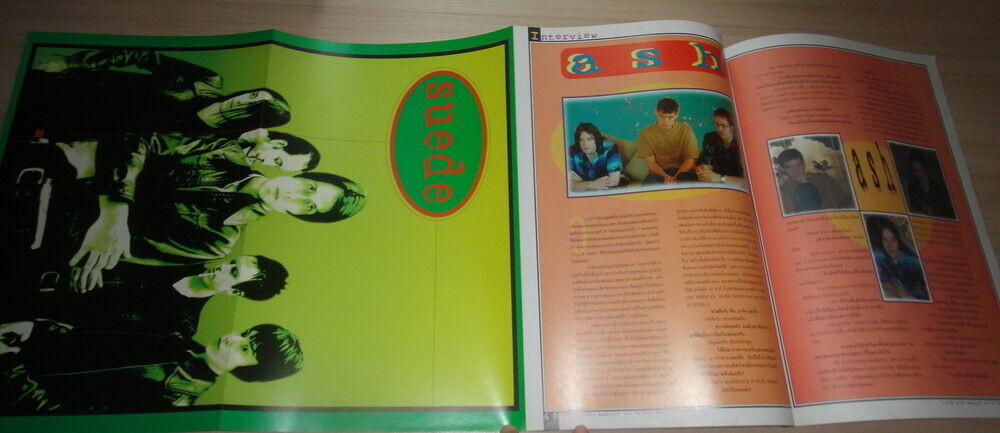 Suede THAI Magazine Radiohead Dodgy Beck REM. ASH Cher Tina Tutner Sheryl Crow