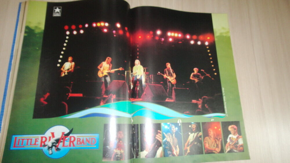 David Bowie THAI Magazine ’83 REM CS&N Iron Maiden MSG Little River Band Goddess