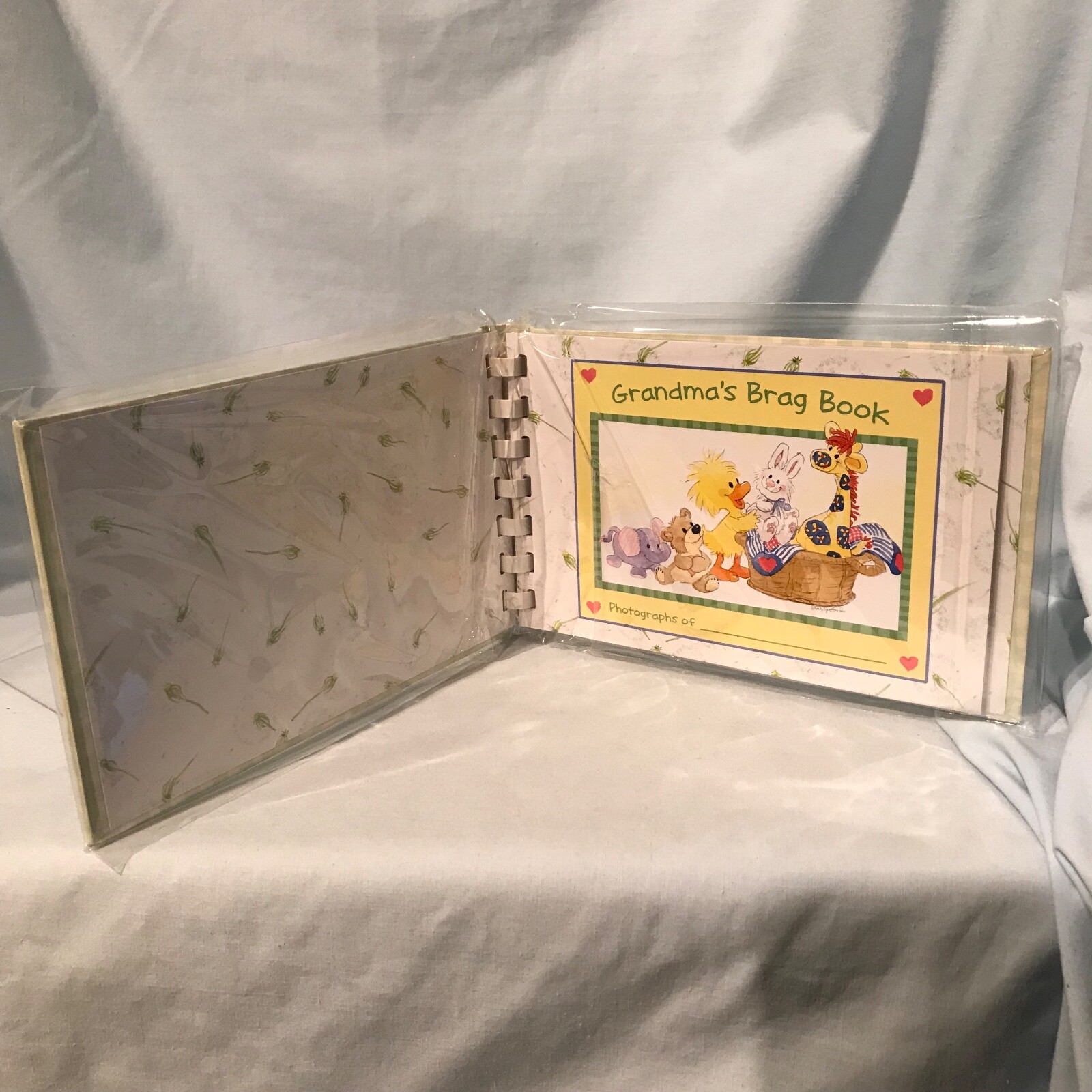 Suzy’s Zoo Vintage Grandma’s Brag Book In Plastic Sleeve 4″ x 6″ Photos $14.99