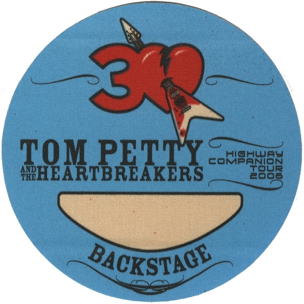 Tom Petty & the Heartbreakers 2006 Highway Companion tour AA Backstage Pass