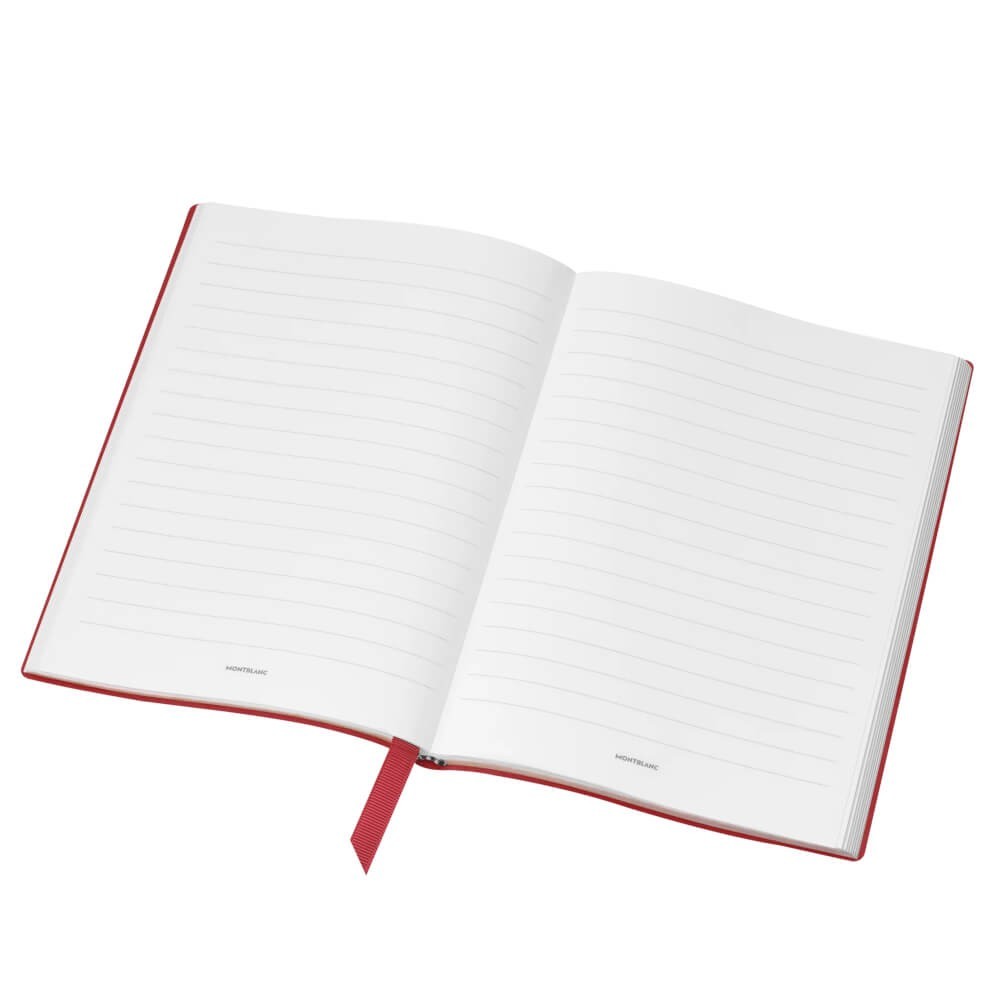 MONTBLANC 116521 Notebook In Pelle Stampa Saffiano Rosso