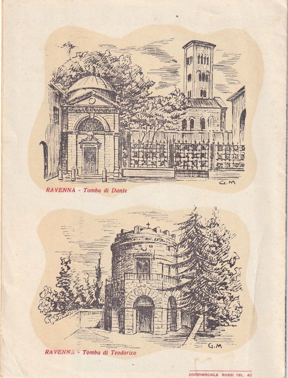 1949 BROCHURE – HOTEL CAPPELLO ITALY – MAP – INSERTS – ROOM PHOTOS – RESTAURANT