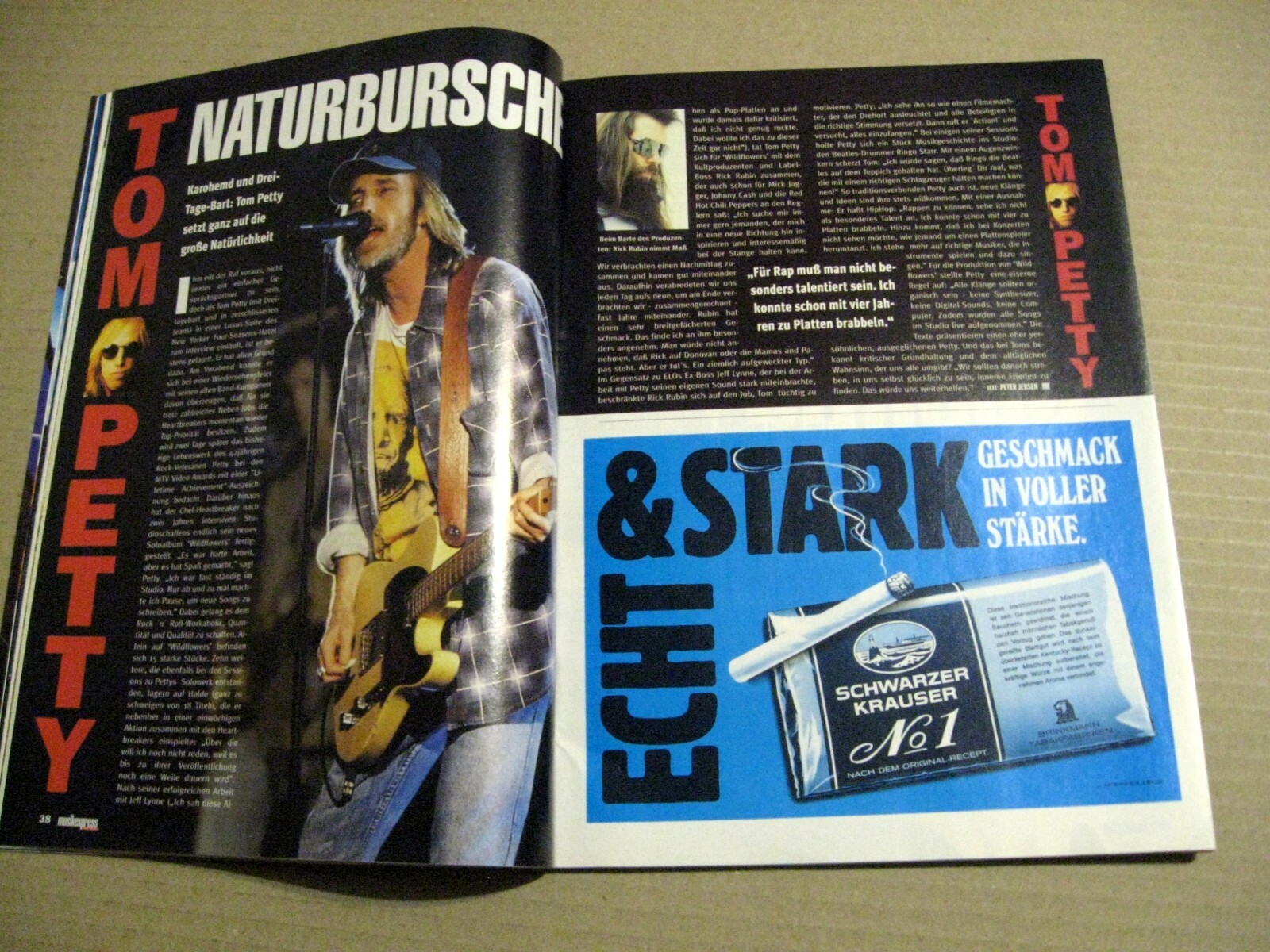 Musik Express 1994 Germany magazine Aerosmith Eagles Pearl Jam