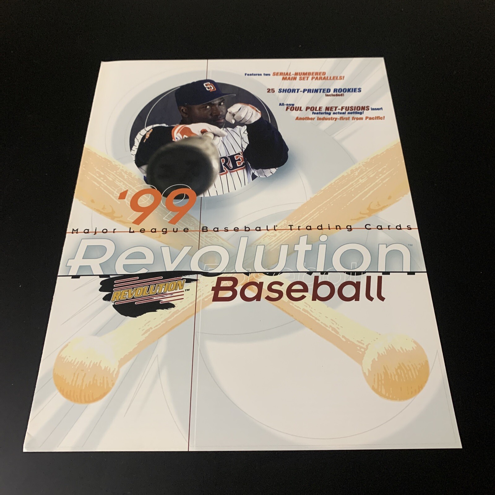 Rare 1999 Revolution MLB Baseball Dealer Promo Advertising Tony Gwynn