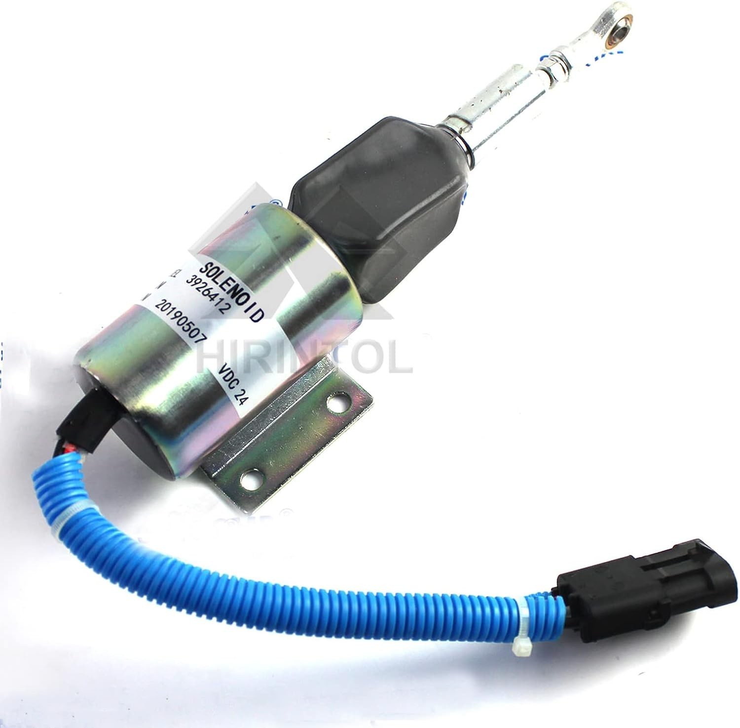 24V 3926412 SA-4257-24 RE516083 Fuel Shutoff Stop Solenoid for Cummins 8.3L 6CT