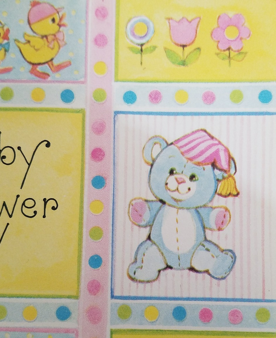 Vtg 80s Baby Shower Invitation Cards Bunny Bear Chicks Spring 8 New +4 Extra